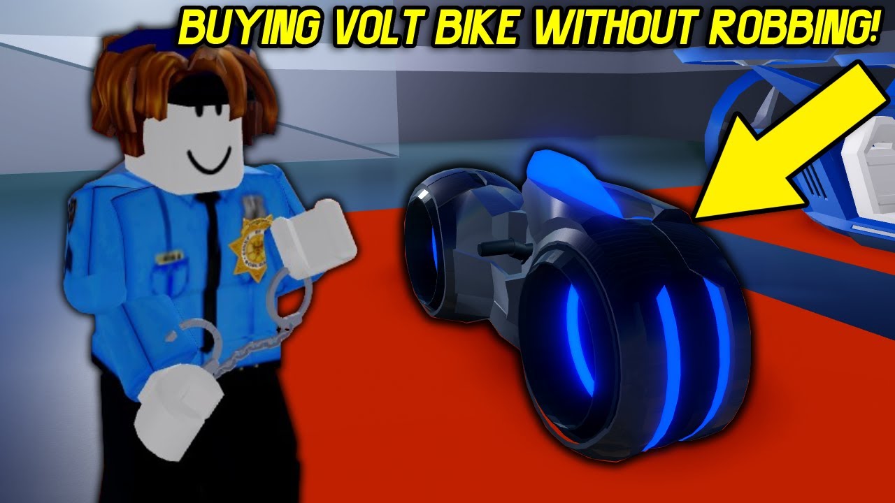 КУПИТЬ МОТОЦИКЛ VOLT, НЕ ГРАБЯ НИЧЕГО! | Побег из тюрьмы Roblox