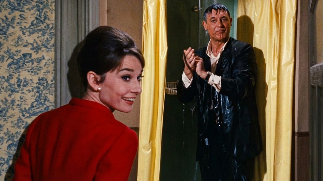 Шарада (1963) Кэри Грант и Одри Хепберн | Мистика, Романтика, Триллер