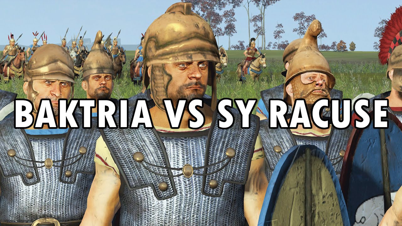 Бактрия против Сиракуз — многопользовательская битва — Total War Rome 2