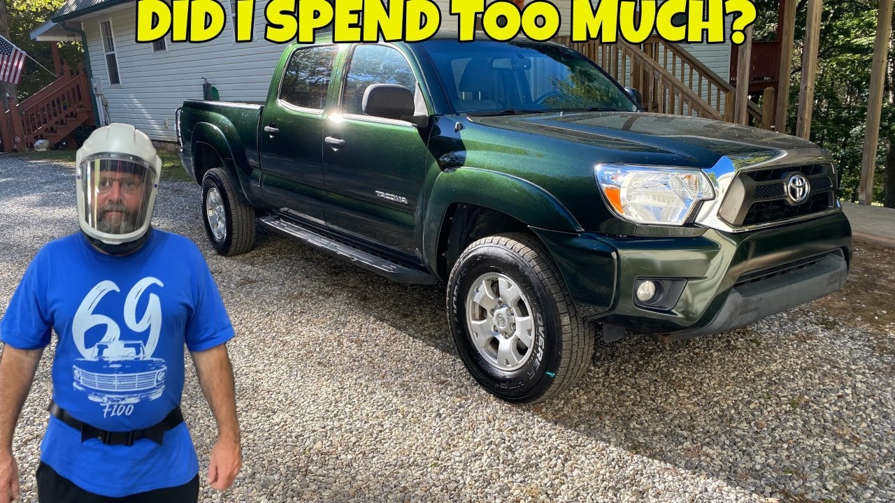 Я слишком много потратил на ВОССТАНОВЛЕНИЕ этой РАЗБИТОЙ Toyota Tacoma от Copart? Из разбитой в ц...