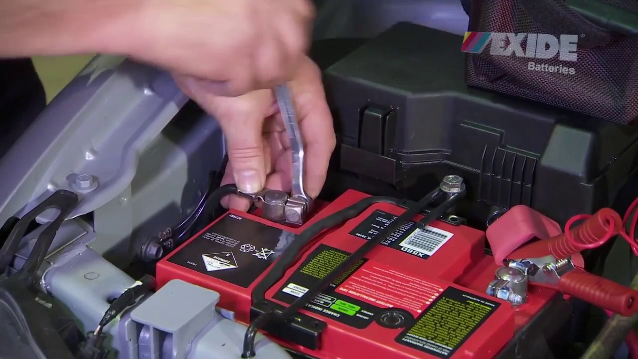 How to Install a car battery by Dynex -  Exide