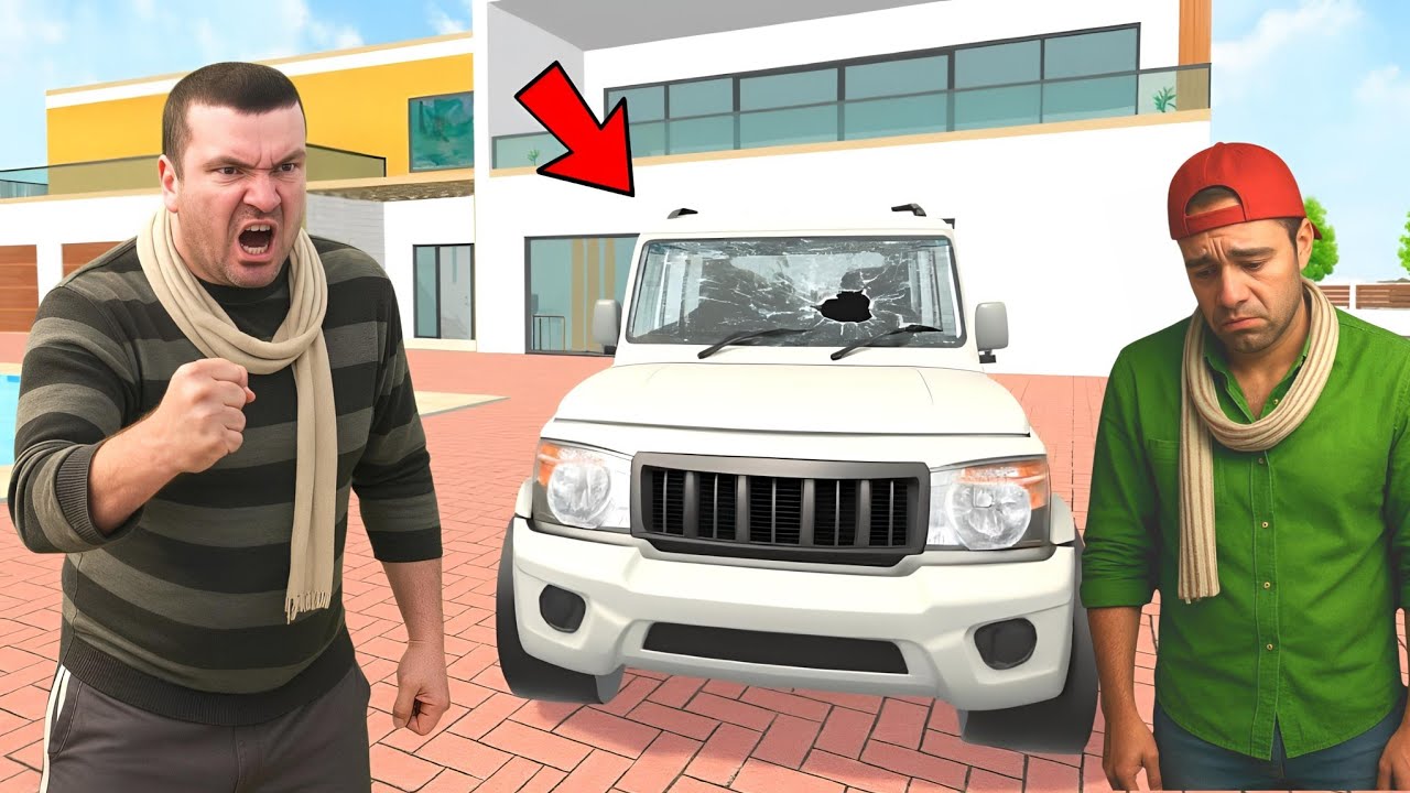 😭 Jack Bhaiya Ne Bolero Car Ko Thod Diya 😱💥 Indian Theft Aura Simulator 🔥🤩 