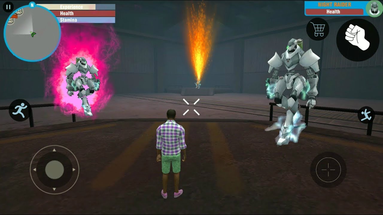 ► Gangster Hero vs Powerful Robot | Real Gangster Crime 4.0 | Naxeex | Robot Mission