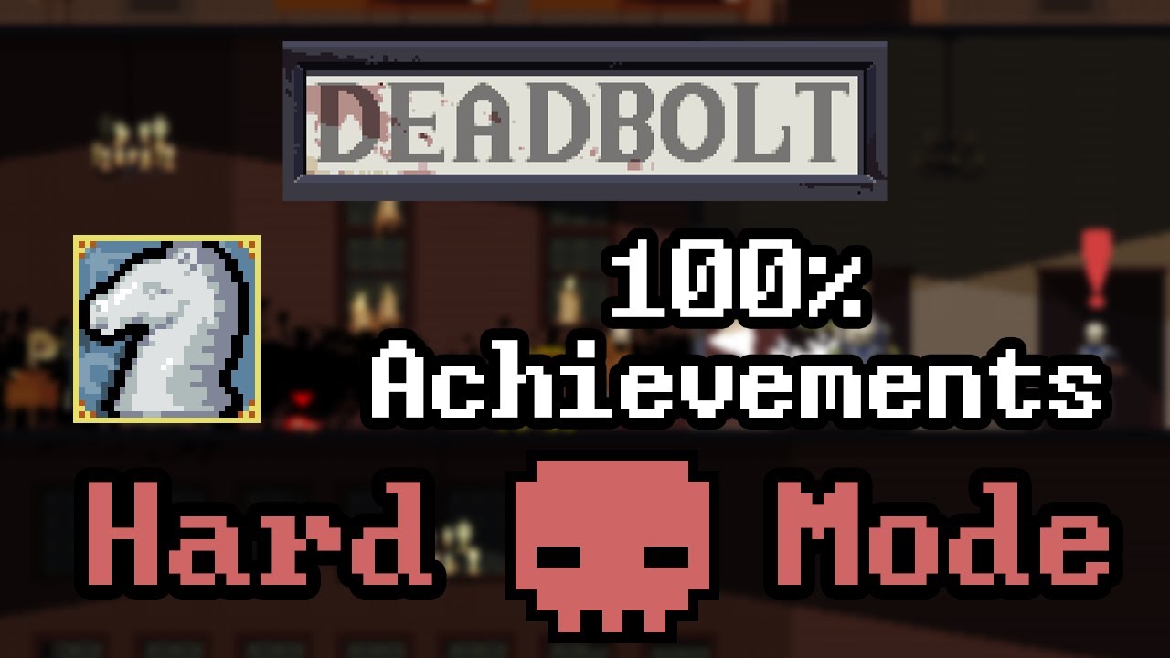 DEADBOLT Hard Mode | Conquest (All Achievements) (Stream Highlights)
