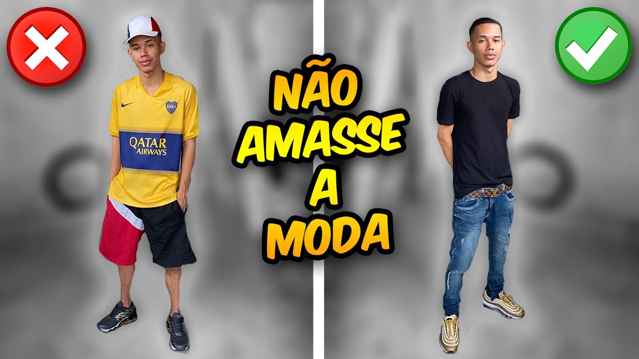 COMO NÃO AMASSAR A MODA
