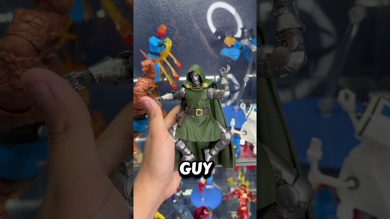 Upgrading my mezco Dr. Doom figure! Check out one12props IG/TikTok! #drdoom #fantasticfour #figures
