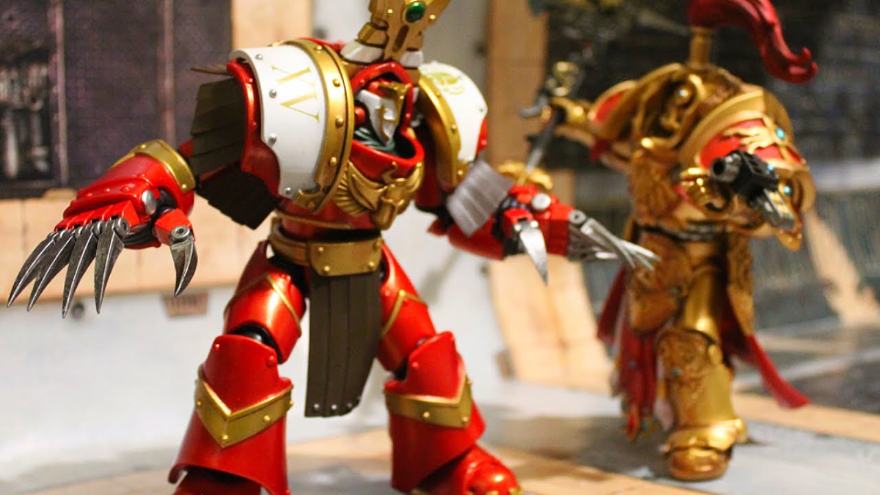 Adeptus Custodes VS Thousand Son Terminator Warhammer Stop Motion Fight