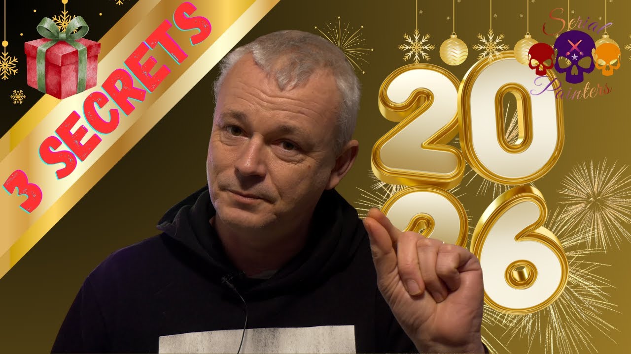 3 SECRETS DE PEINTRE DE FIGURINES POUR CETTE NOUVELLE ANNEE 2026