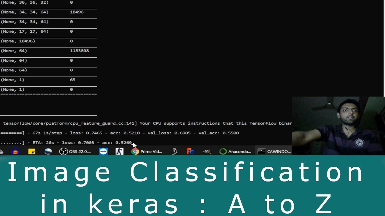 Image Classification in Keras with explanation || Easy Way