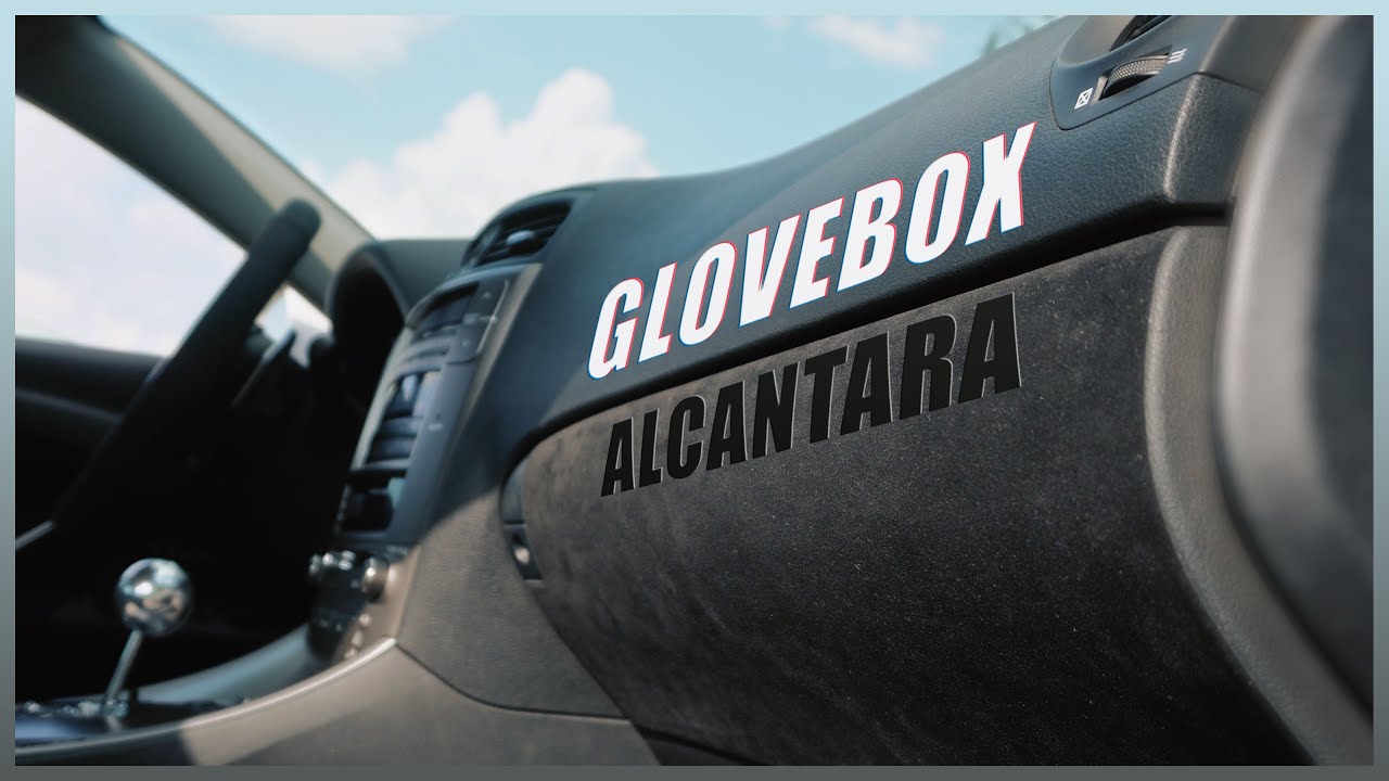 Lexus IS250 - Alcantara Glovebox lid Install!