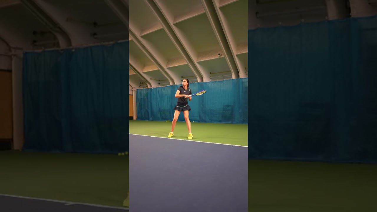 Lena Beuing tennis recruiting video