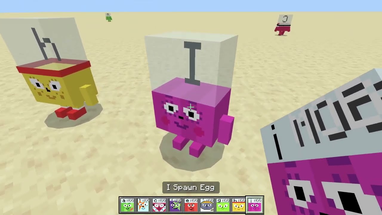 Alphablocks ADDON in Minecraft PE