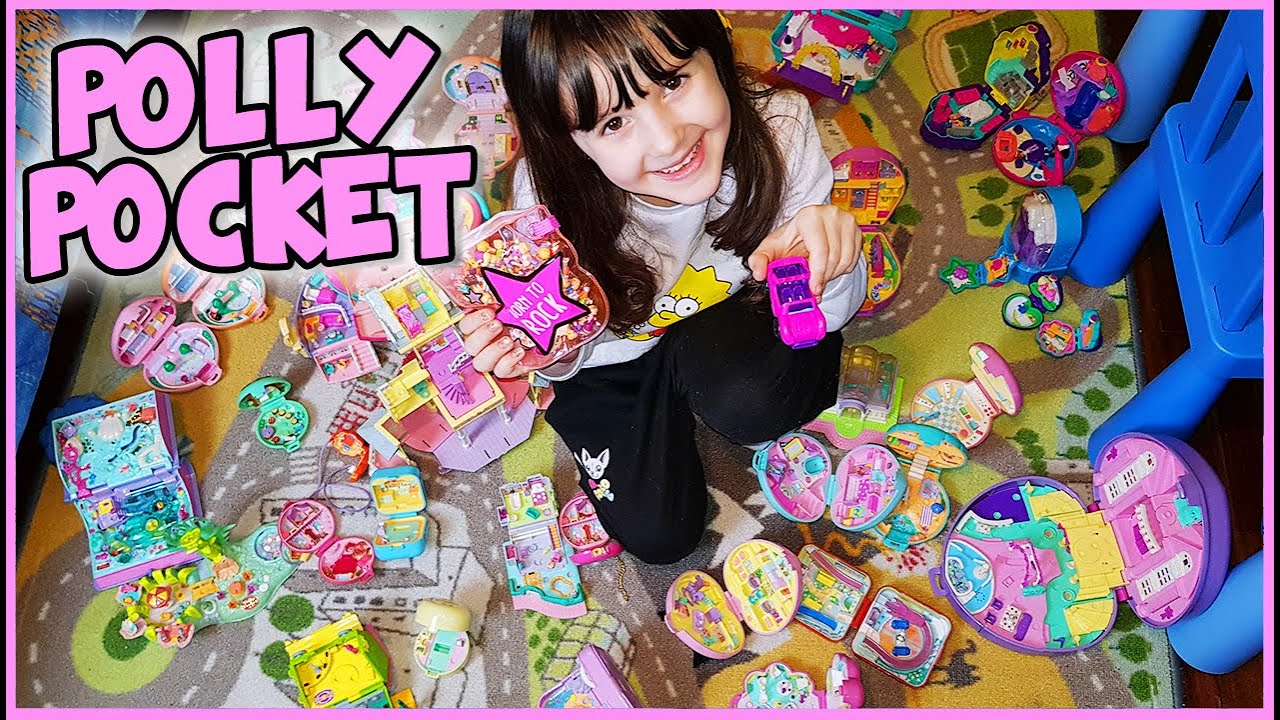 La nostra MEGA collezione di POLLY POCKET!