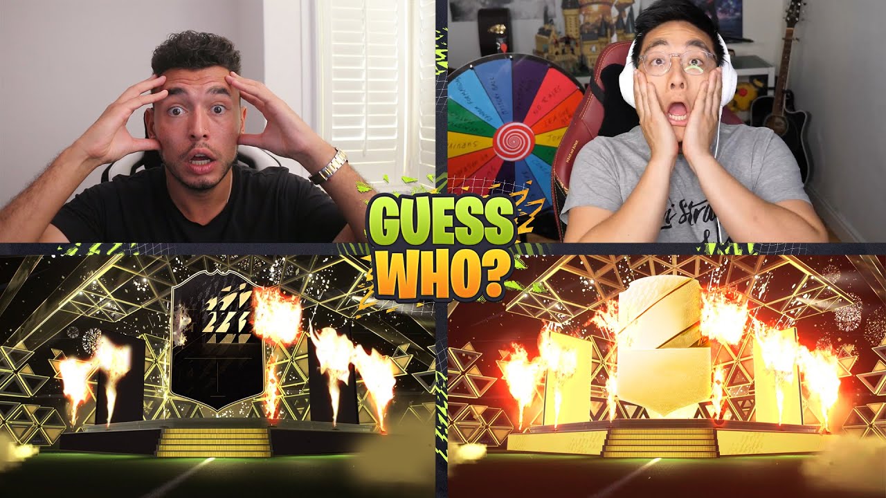 SO MANY WALKOUTS!!! Epic OTW Guess Who FIFA vs @Itsitsjames (FIFA 22 WALKOUT PACKS)
