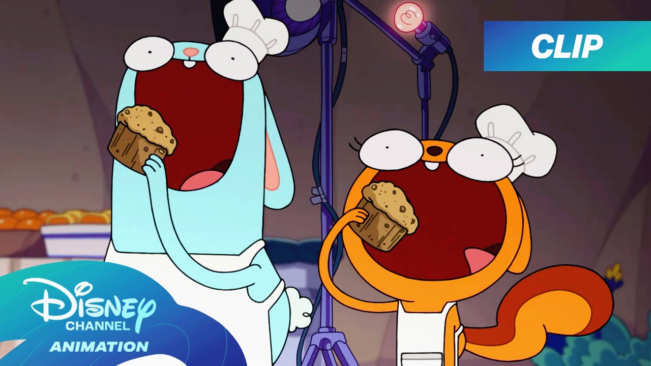 Kiff and Barry Find Out Something Is WRONG with Helen's Muffins?! 😱 | @disneychannelanimation