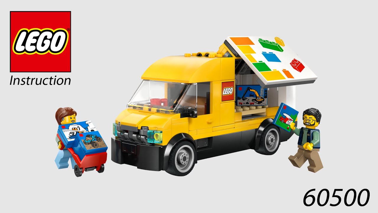 LEGO Instruction - City - 60500 - The LEGO® Van