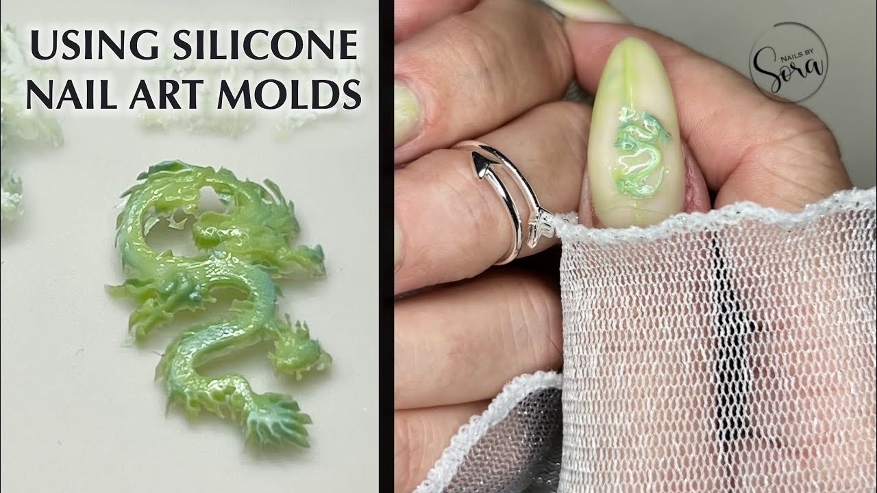 Using Silicone Molds for Nail Art
