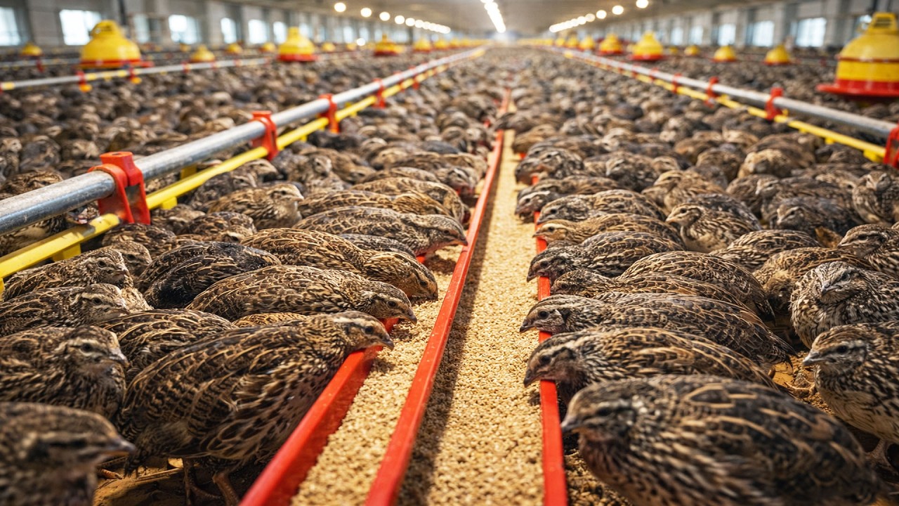 Inside the Farm: Intensive Egg Production & Meat Harvest of the Pharaoh D1 Hybrid