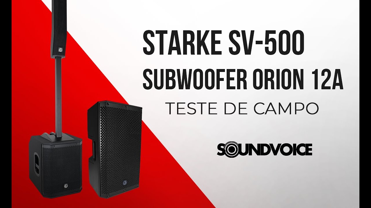 Caixa Torre Starke SV-500 + Sub Orion: Teste de Campo no Campeonato Nacional de Peteca