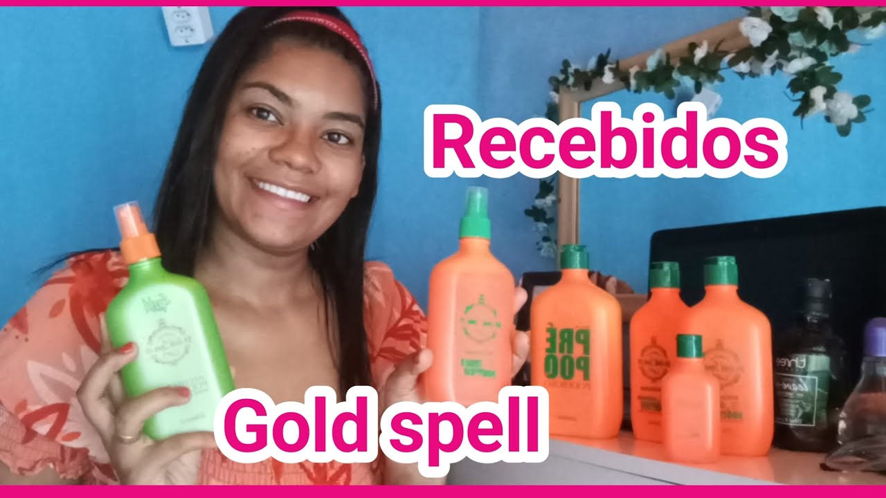 Chegou meu primeiro recebido pago da Gold spell linha poderosa 😍