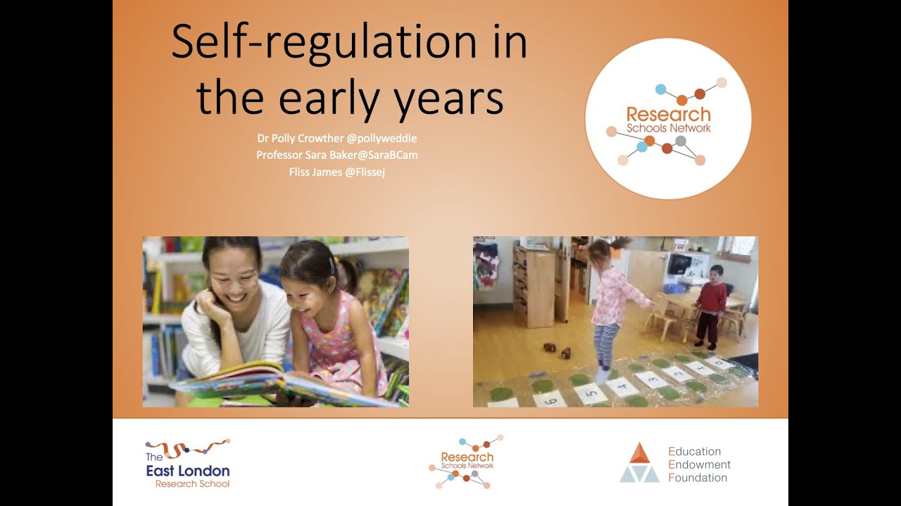 Self regulation in the early years webinar: part 1