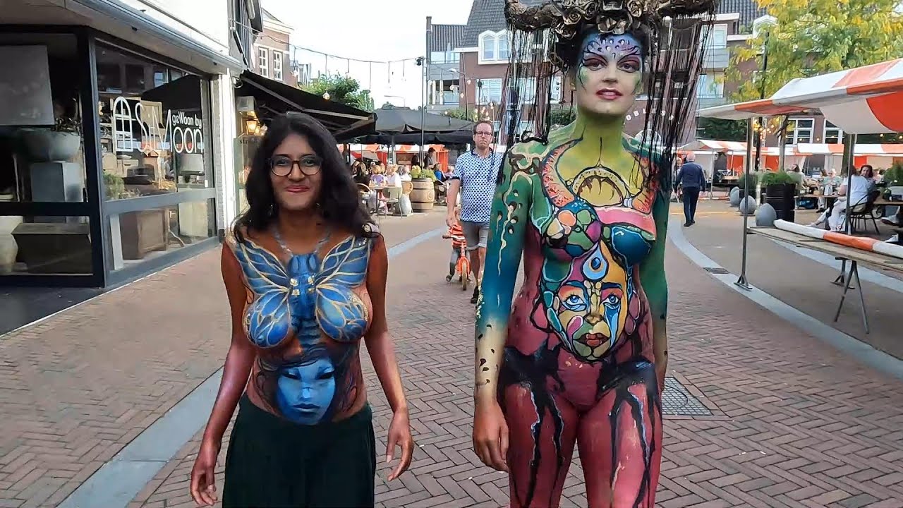 body painting and body art in Nederweert by Belgian national champion Karoline T'Kindt