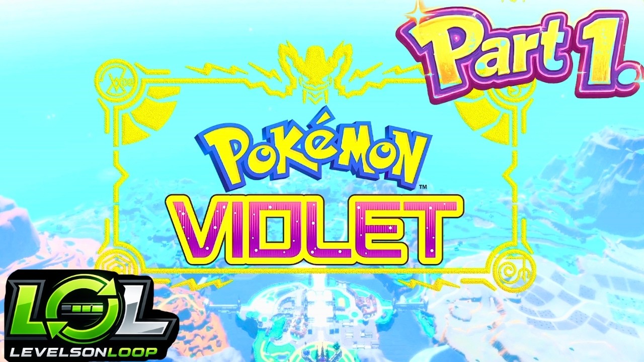 Pokemon Violet Full Game Playthrough Part 1 | First Steps In Paldea! 