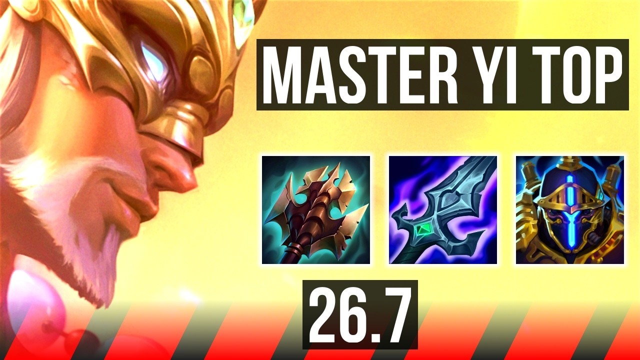 MASTER YI vs AATROX (TOP) | EUW Diamond | 26.7