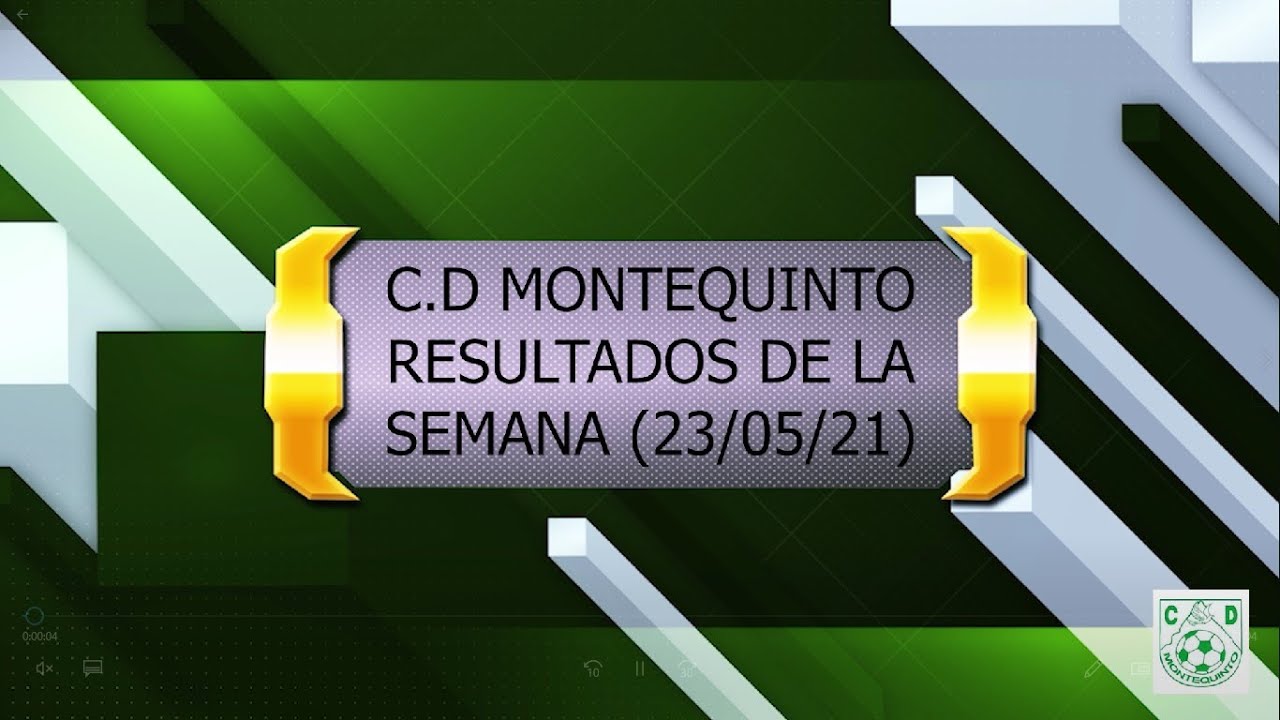 CD MONTEQUINTO: Todos los goles de la jornada del 23/05/2021
