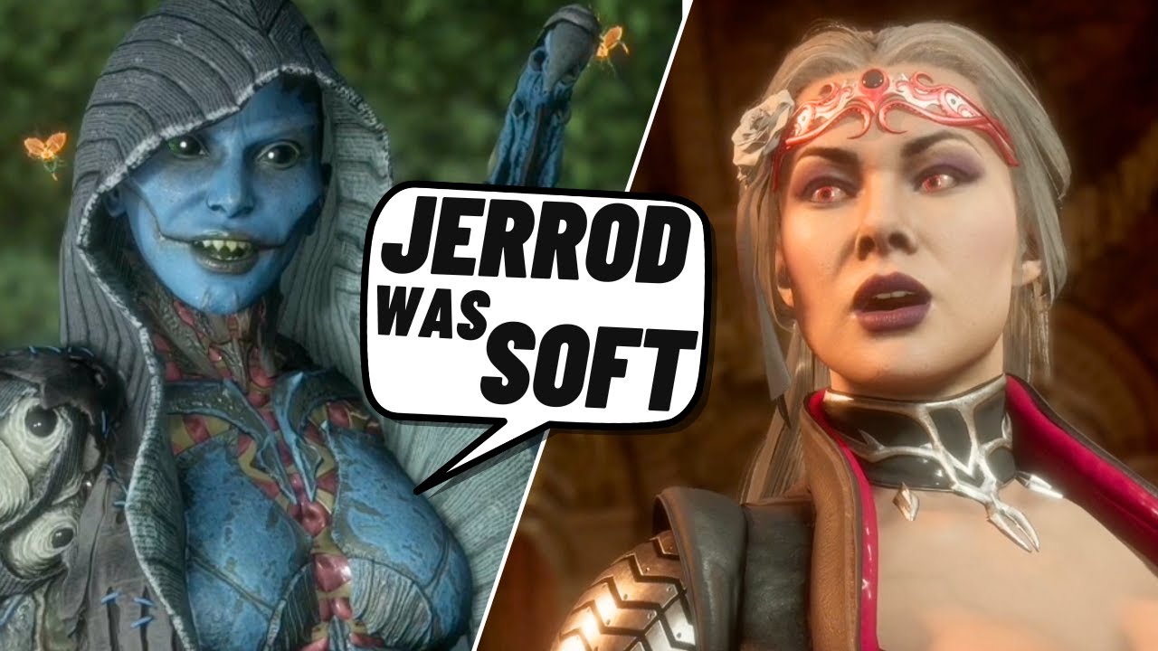 Jerrod was SOFT | MK11 Dvorah INTROs Females |
