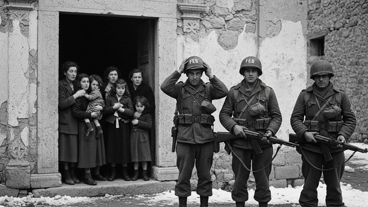 A NOITE em Que Uma VILA Italiana Inteira Foi SALVA Por Três SOLDADOS Brasileiros