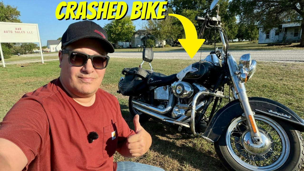 Я купил разбитый Harley Davidson на аукционе подержанных автомобилей со скидкой 70%! Можно ли на ...