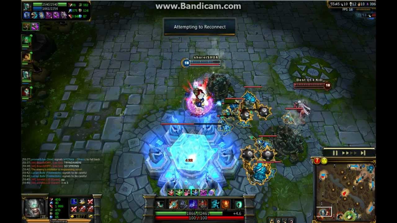 EPIC BACKDOOR FTW! 1vs3+TURRET