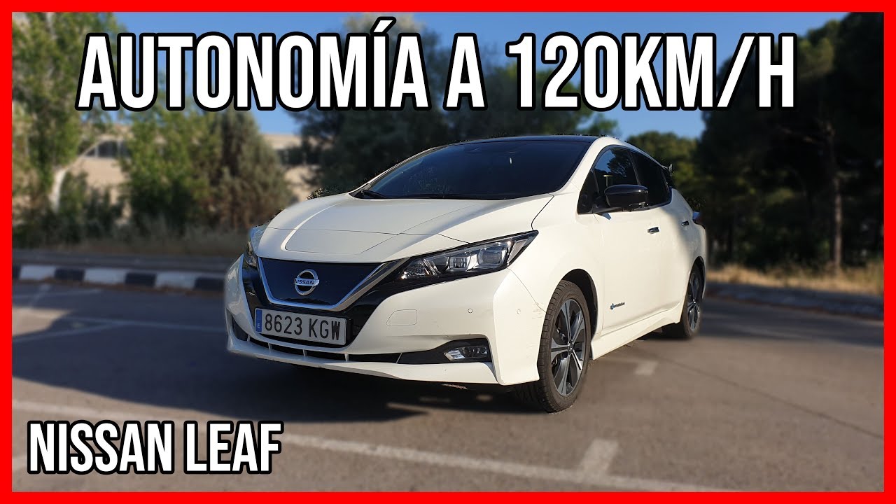 Nissan LEAF 40kwh: Autonomía a 120km/h