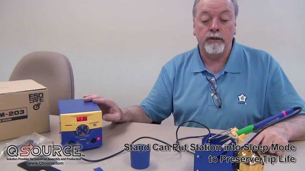 Hakko FM-203 Dual-Port ESD-Safe Soldering System - Q Source, Inc.