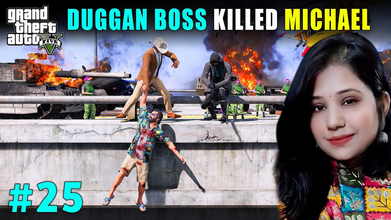 DUGGON BOSS KILLED MICHAEL 🔥 | GTA 5 GAMEPLAY #25 TECHNO GAMERZ GTA 5