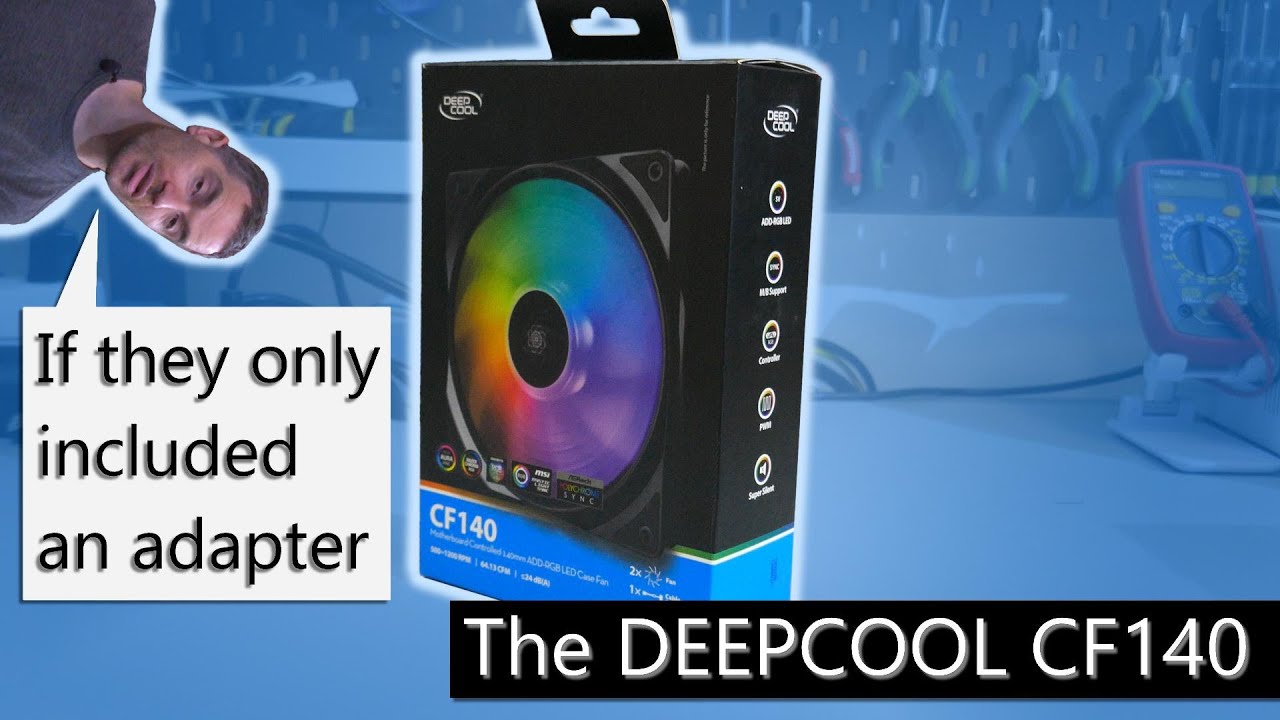 The DeepCool CF140 - PC System Fan Review
