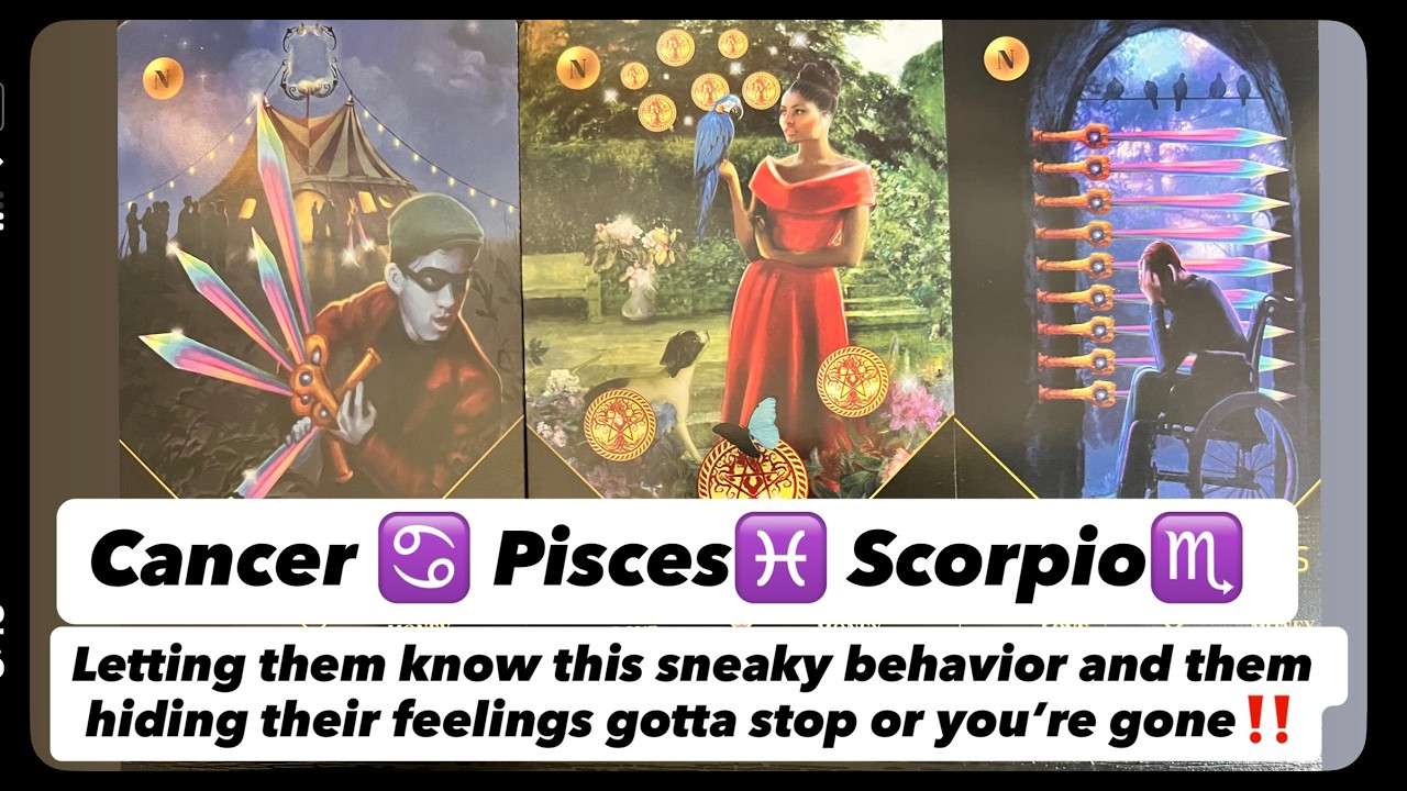 IF U ARE A CANCER♋️,PISCES♓️ SCORPIO♏️ OR DEALING WITH ONE, THIS READING IS 4U‼️WHAT U NEED 2KNOW...