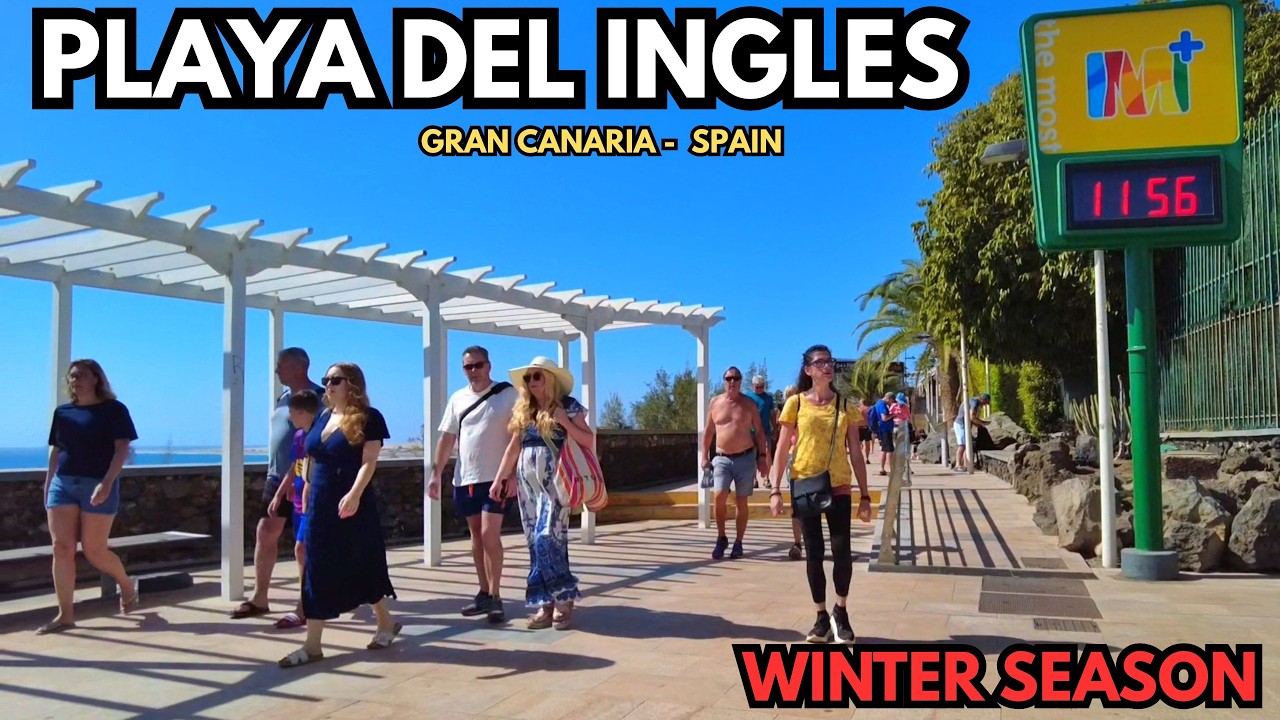 Winter in Europe, Summer in Playa del Inglés🌴Gran Canaria |February