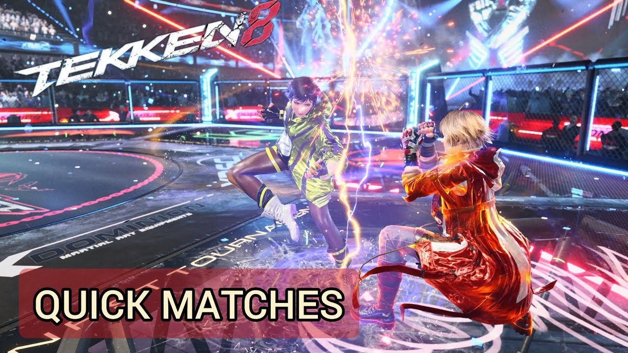 Tekken 8 S2: Quick Match - (Reina, Leo)