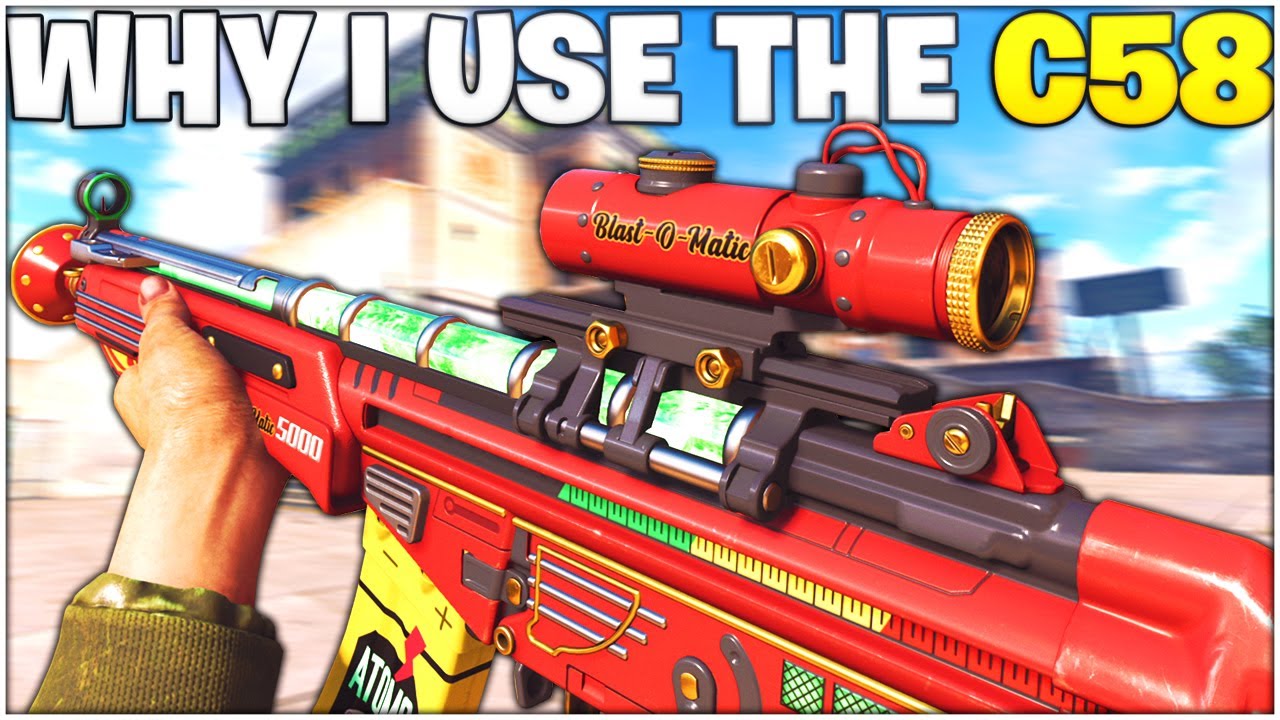 The C58 On Alcatraz - Why I've been Using The C58 *Best C58 Setup* (Rebirth Island - Warzone)