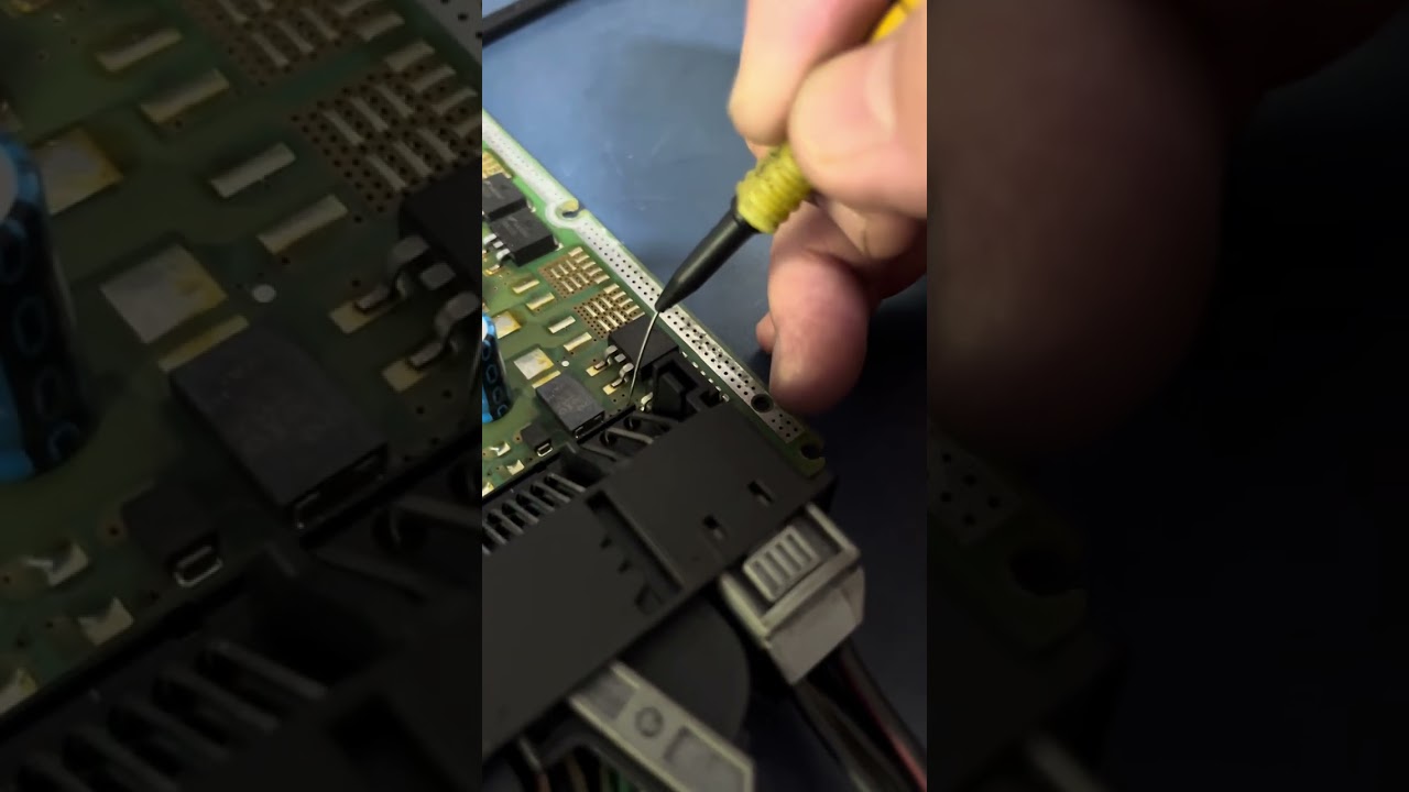 Teste em bancada de modulo EDC15C Sprinter 413