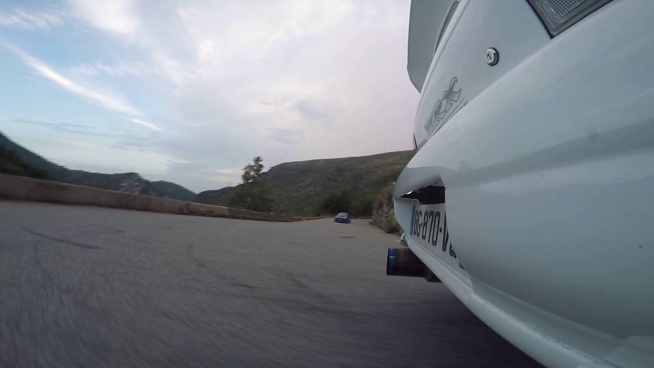 subaru impreza gt sti 5 type R gc8 pure engine sound amazing titanium exhaust Tomei exprem ti