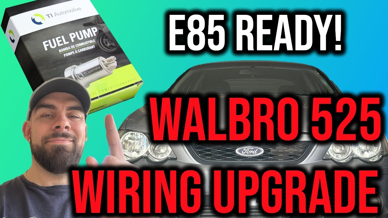 Fuel Pump Upgrade/ Replacement for E85 on Barra Turbo - BA, BF, FG, XR6 | Walbro 525 & Wiring