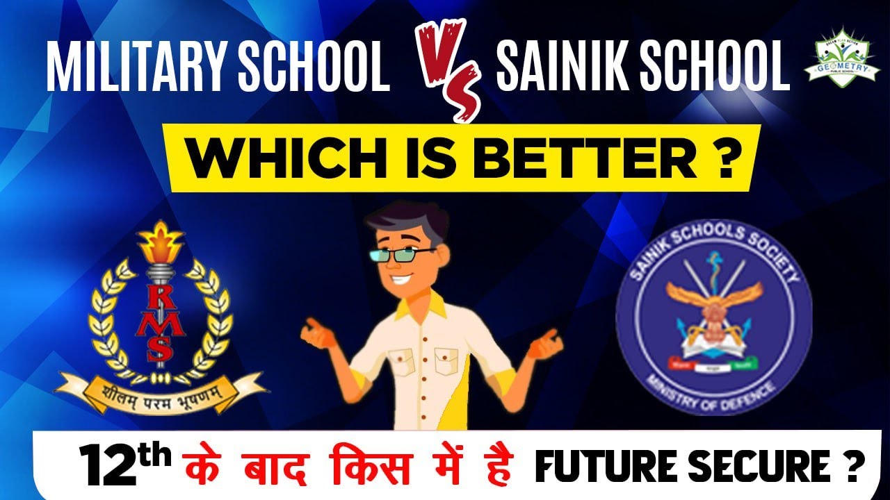 12वी के बाद किसमें है Future Secure:Military School Vs Sainik School Which is Better.?|RMS Vs AISSEE