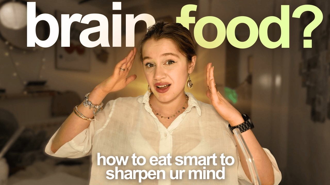 the BEST FOODS to get smarter 🌟 (from a student dietitian)