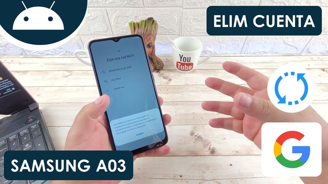 Eliminar Cuenta de Google Samsung Galaxy A03 | A035M | Actualizar