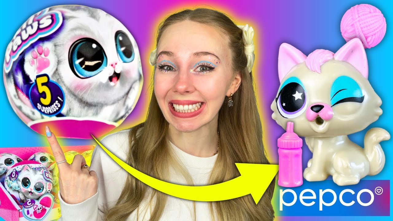SŁODKIE KOTKI NIESPODZIANKI z Pepco 😻 | Lil' Paws | Pepco | Pattje