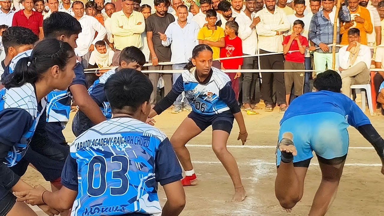 Churu Kabaddi Academy Girls vs Sikar Girls 68th state tournament anupgarh live