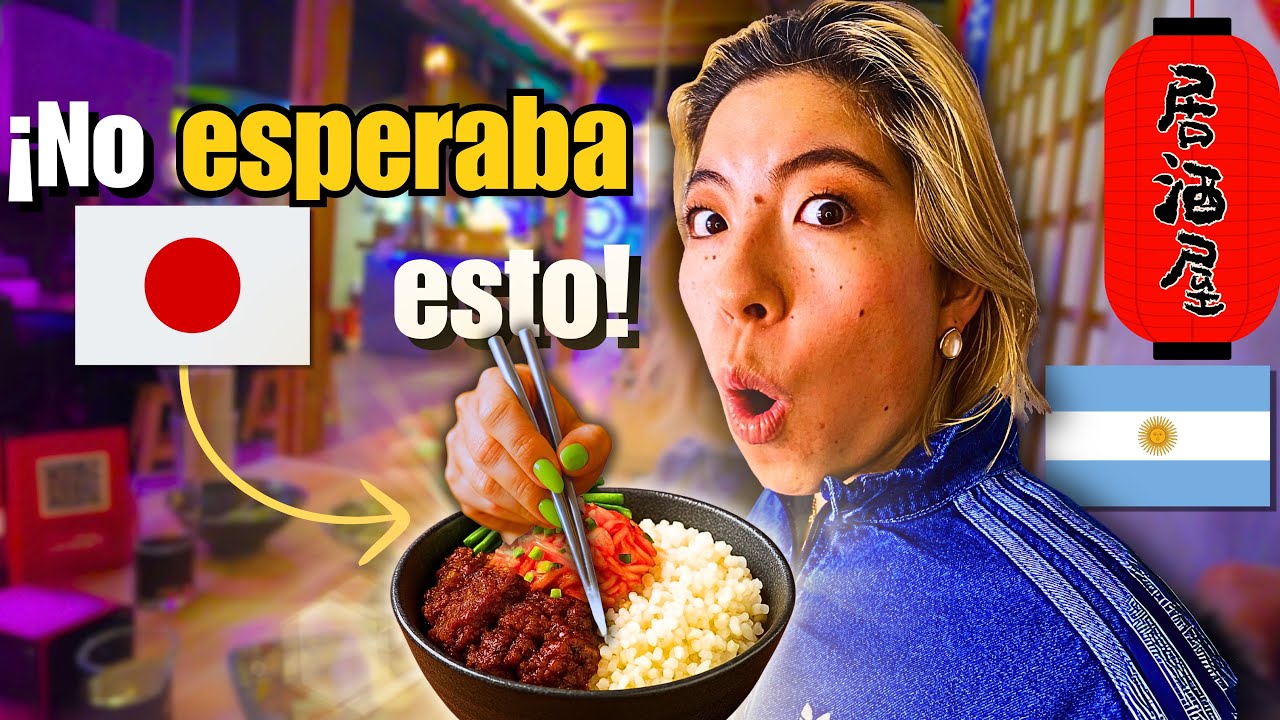 JAPONESA prueba COMIDA JAPONESA en ARGENTINA: &iexcl;NO LO POD&Iacute;A CREER! 🍜🇯🇵